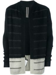 двухцветный кардиган  Rick Owens