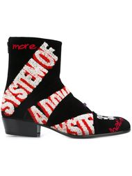 ботинки с аппликацией  Maison Margiela