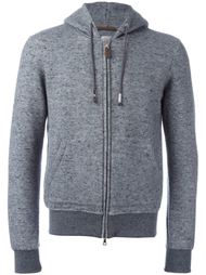 толстовка с капюшоном на молнии Eleventy