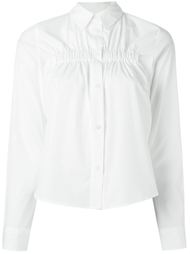 рубашка с оборками  Mm6 Maison Margiela
