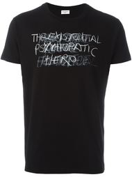 рубашка 'Hermetic Psychedelic Existence' Saint Laurent