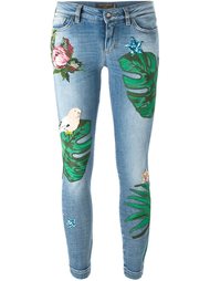 джинсы с нашивками Dolce &amp; Gabbana