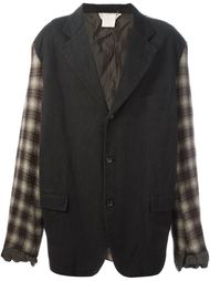 пиджак с контрастными рукавами Comme Des Garçons Vintage