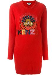 вязаное платье 'Tanami Flower' Kenzo