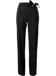 брюки с бантом на талии Lanvin