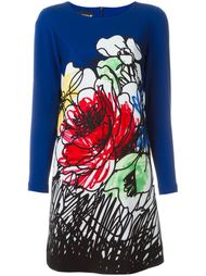 платье с цветочным принтом Boutique Moschino