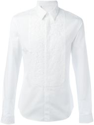 рубашка с кружевным нагрдником Givenchy