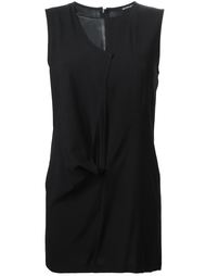 топ без рукавов с прозрачными панелями Ann Demeulemeester