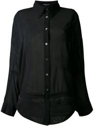 прозрачная рубашка 'Gauche' Ann Demeulemeester