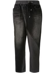 джинсовые брюки асимметричного кроя Miharayasuhiro