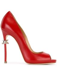 туфли с декорированным кублуком  Dsquared2