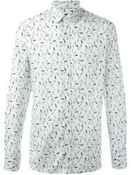 рубашка с узором  Lanvin
