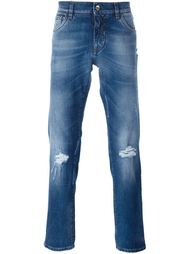 джинсы с рваными деталями   Dolce &amp; Gabbana