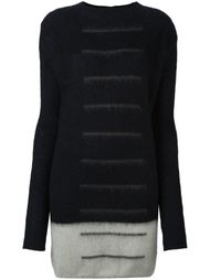полосатый джемпер Rick Owens