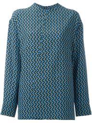 блузка с узором  Marni