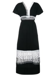 платье с кружевной отделкой  Christopher Kane