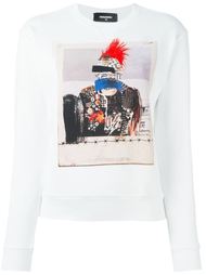 толстовка с фото-принтом  Dsquared2