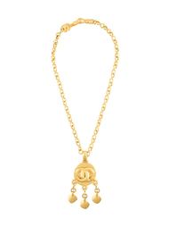 ожерелье с подвеской-логотипом Chanel Vintage