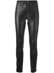 брюки 'Jeffery' с кожаным эффектом Isabel Marant Étoile