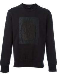 толстовка с нашивками  Alexander McQueen