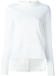 блузка с высоким воротником  Marni