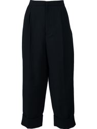 укороченные классические брюки Marni