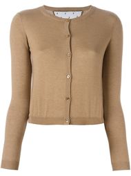 кардиган со вставкой из тюля Red Valentino