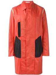пальто дизайна колор-блок Helmut Lang Vintage