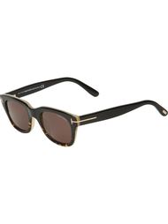 солнцезащитные очки с золотистыми деталями Tom Ford Eyewear
