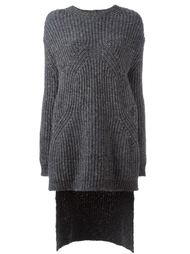 step hem sweater Nº21