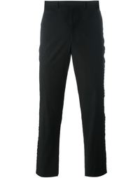 брюки с кольчужной отделкой Jean Paul Gaultier Vintage