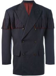 классический пиджак с бахромой Jean Paul Gaultier Vintage