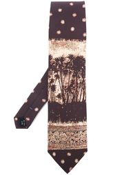 галстук с принтом пальм Jean Paul Gaultier Vintage