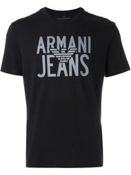 футболка с принтом логотипа Armani Jeans