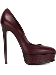 туфли на шпильках и платформе Casadei