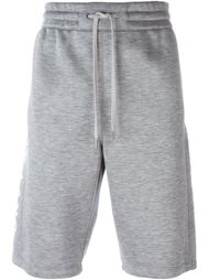 side logo track shorts Helmut Lang