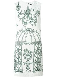 платье из парчи "Victorian Garden" Dolce &amp; Gabbana
