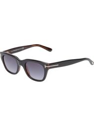 солнечные очки с эффектом панциря черепахи Tom Ford Eyewear