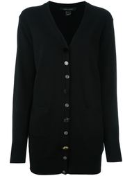 embellished button oversized cardigan Marc Jacobs