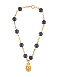 ожерелье с жемчужными бусинами Chanel Vintage