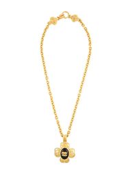 ожерелье с подвеской в форме цветка Chanel Vintage
