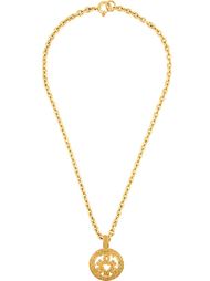 ожерелье с круглой подвеской Chanel Vintage