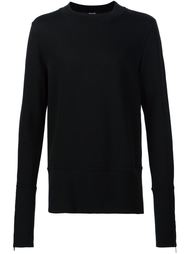 толстовка с удлиненными рукавами Ann Demeulemeester