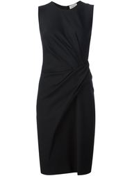 платье с драпировкой Lanvin