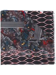 платок с узором Kenzo