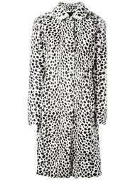 пальто с леопардовым принтом   Givenchy