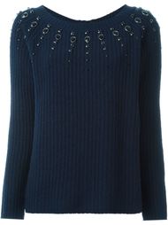 джемпер с украшениями Twin-Set