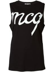 топ с логотипом McQ Alexander McQueen