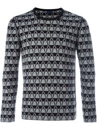 джемпер с узором "шеврон" Lanvin