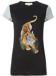 футболка с принтом тигра  Stella McCartney